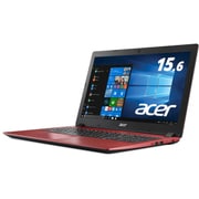 Aspire 3 15.6型フルHD/Celeronプロセッサー N4000 1.1GHz/メモリ:4GB/SSD 256GB/ドライブレス/KINGSOFT WPS Office standard UWP/Windows 10 Home 64bit/オキシダンレッド A315-32-N14U/R
