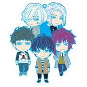 A3！ ねんどろいどぷらす ユニットラバーストラップ 冬組 [キャラクターグッズ]
