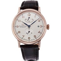 ORIENT STAR（オリエントスター） Classic（クラシック） HERITAGE GOTHIC（ヘリテージゴシック） 自動巻き（手巻き付） 皮革バンド メンズ RK-AW0003S