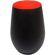 メタルカラータンブラー マットブラック/レッド
