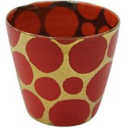 タンブラーカップ 金色朱斑