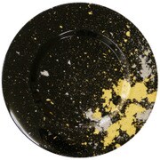 アンダープレートM 古代金箔漆黒