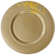 アンダープレートS マジョ金箔ホワイト