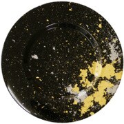 アンダープレートS 古代金箔漆黒