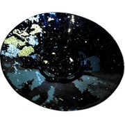 サラダボウル 古代金箔漆黒