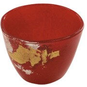 お猪口2P 古代金箔本朱