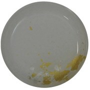 小皿 純白金箔