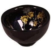 盃小 マジョ金箔ブルー