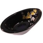 オーバルディッシュ マジョ金箔ブルー