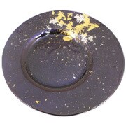 カフェトレー マジョ金箔ブルー