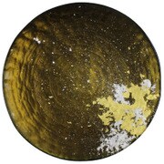 ロイヤルプレートL マジョ金箔グリーン