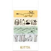 KITTA（キッタ） Basic アウトドア 15mm幅 マスキングテープ KIT048