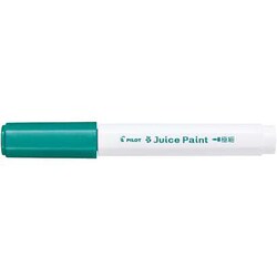 ジュースペイント 水性顔料マーカー メタリックカラー 極細 メタリックグリーン SJP-20EF-MG