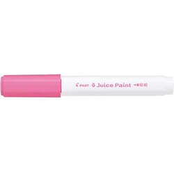 ジュースペイント 水性顔料マーカー 極細 ピンク SJP-20EF-P