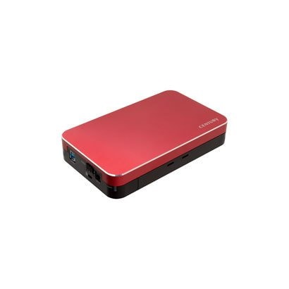 CSB35U3RD6G [USB3.0接続 SATA6Gbps対応 3.5インチHDD専用ケース レッド]