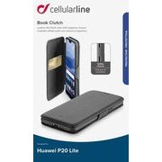 BOOKCLUTCHP20LITEK [P20 Lite用 手帳型ケース BK]