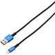 Lightning Hard Cable 0.5m ブルー BUSLAN050BL