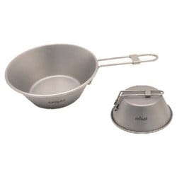 フォールディングチタンシェラカップ T-8105 300ml [アウトドア シェラカップ]