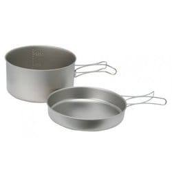 ATSチタンクッカー ATS TITAN COOKER TYPE-2 TS-104 Mサイズ [アウトドア 調理器具 コッヘル クッカー セット]