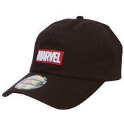 30697 [MARVEL カーブキャップ ブラック]