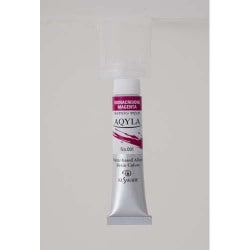 水性アルキド樹脂絵具 Aqyla（アキーラ） 6号チューブ 20ml キナクリドン マゼンタ