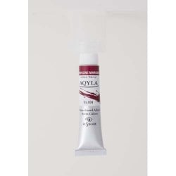 水性アルキド樹脂絵具 Aqyla（アキーラ） 6号チューブ 20ml ペリレン マルーン