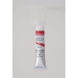水性アルキド樹脂絵具 Aqyla（アキーラ） 6号チューブ 20ml ナフトール レッド