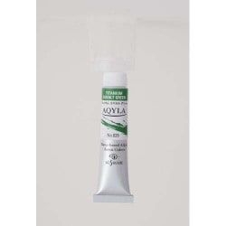 水性アルキド樹脂絵具 Aqyla（アキーラ） 6号チューブ 20ml チタニウム コバルト グリーン