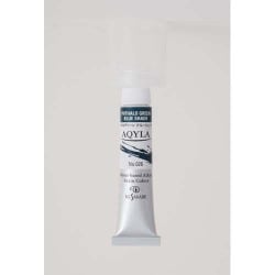 水性アルキド樹脂絵具 Aqyla（アキーラ） 6号チューブ 20ml フタログリーン ブルーシェイド