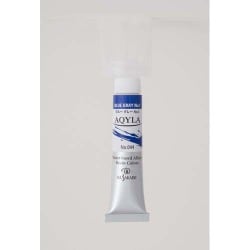 水性アルキド樹脂絵具 Aqyla（アキーラ） 6号チューブ 20ml ブルー グレーNo.1
