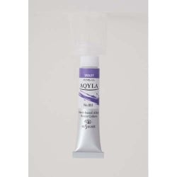 水性アルキド樹脂絵具 Aqyla（アキーラ） 6号チューブ 20ml バイオレット