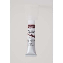 水性アルキド樹脂絵具 Aqyla（アキーラ） 6号チューブ 20ml イミダゾロン ブラウン