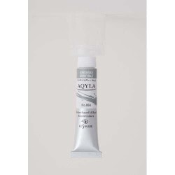 水性アルキド樹脂絵具 Aqyla（アキーラ） 6号チューブ 20ml グリザイユ グレーNo2