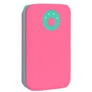 POP'n Charge モバイルバッテリー 7800mAh ピンク×ミントグリーン