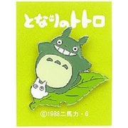 となりのトトロ ピンバッチ 大トトロ 葉っぱ [キャラクターグッズ]