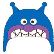 アンパンマン もこもこキャップ ばいきんまん [キャラクターグッズ]