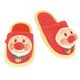 アンパンマン パイルマスコットスリッパ NEW レッド [キャラクターグッズ]
