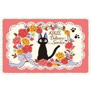 魔女の宅急便 ひざ掛け ジジと花のリース [キャラクターグッズ]