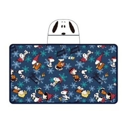 ヨドバシ Com 東京西川 スヌーピー 5wayブランケット ウィンターフレンズ ネイビー キャラクターグッズ 通販 全品無料配達