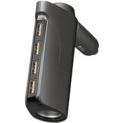 USB4ポート AUTOチャージ+ソケット CZ429