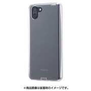 AQUOS R2 TPUソフトケース コネクタキャップ付き クリア RT-AQR2TC10/CM