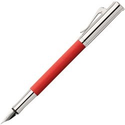 ギロシェ 伯爵コレクション インディアレッド 万年筆 両用式 F（細字） 145291