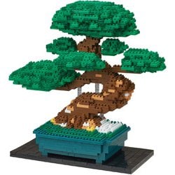 NB_039 nanoblock（ナノブロック） 盆栽 松 デラックスエディション [対象年齢：12歳～]