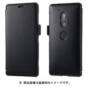 SB-SA66-LCDI/BK [Xperia XZ2 ケース RILEGA Leather Flip ブラック]