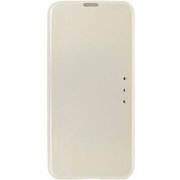 4077AQOR2 (WH) [AQUOS R2 手帳型ケース スワロフスキー付 Clam Shell ホワイト]