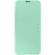 4079AQOR2 (MB) [AQUOS R2 手帳型ケース スワロフスキー付 Clam Shell ミントブルー]