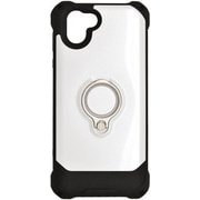 4082AQOR2 (WH) [AQUOS R2 ハイブリッドケース リングスタンド付 TPU+PC ホワイト]