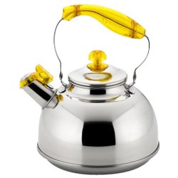 ヌーディー 笛吹きケトル 2.5L イエロー 1214922