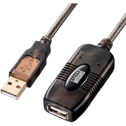 USB延長ケーブル USBアクティブリピーターケーブル ケーブル長30m ノイズが乗りにくい ドライバのインストール不要 KB-USB-R230