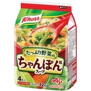クノール たっぷり野菜のちゃんぽん風スープ (4袋入) 29.6g